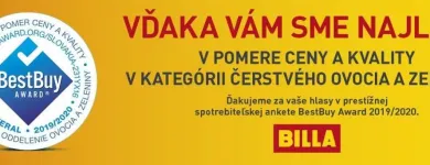 1 obrázok firmy BILLA S.R.O. Supermarket v Bratislava BL