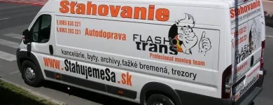 1 obrázok firmy FLASHTRANS SŤAHOVANIE Sťahovacia spoločnosť v Košice Iv KI
